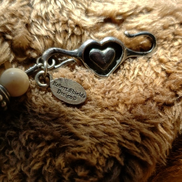 **SOLD**Robert ShieldsTribal and Jasper Necklace - Picture 5 of 9